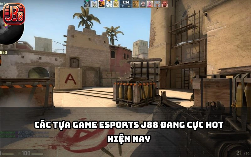 Esports J88 quy tụ loạt game đỉnh như LOL, Dota 2, Valorant... cực hot trong giới game thủ